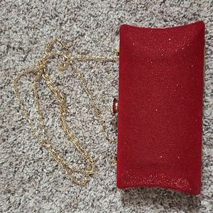 Elegant red purse